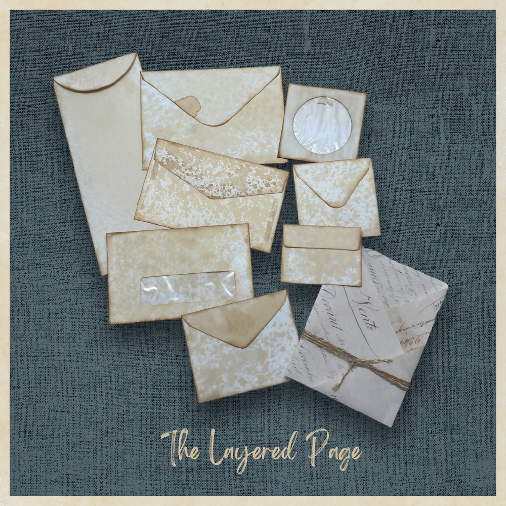 TLP Assorted Aged Envelopes 2