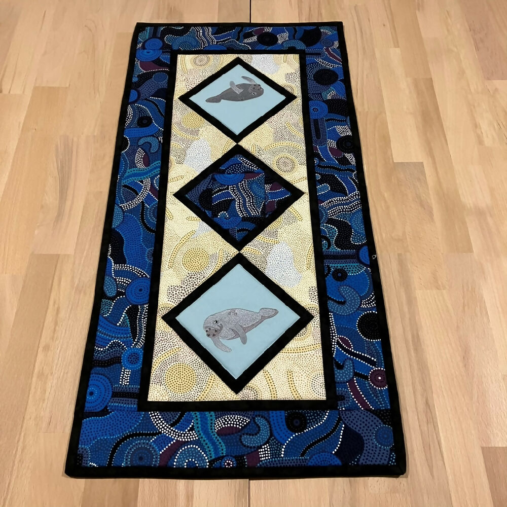 tablerunner-handmade-australia-dugong