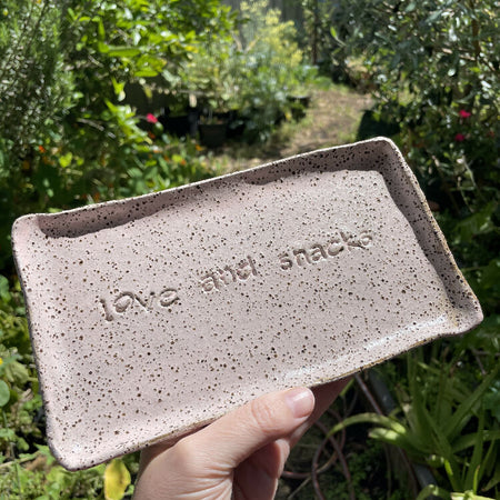 Love and Snacks platter snack tray