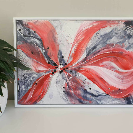'Awake my soul'| Original abstract acrylic wall art | 70x50cm