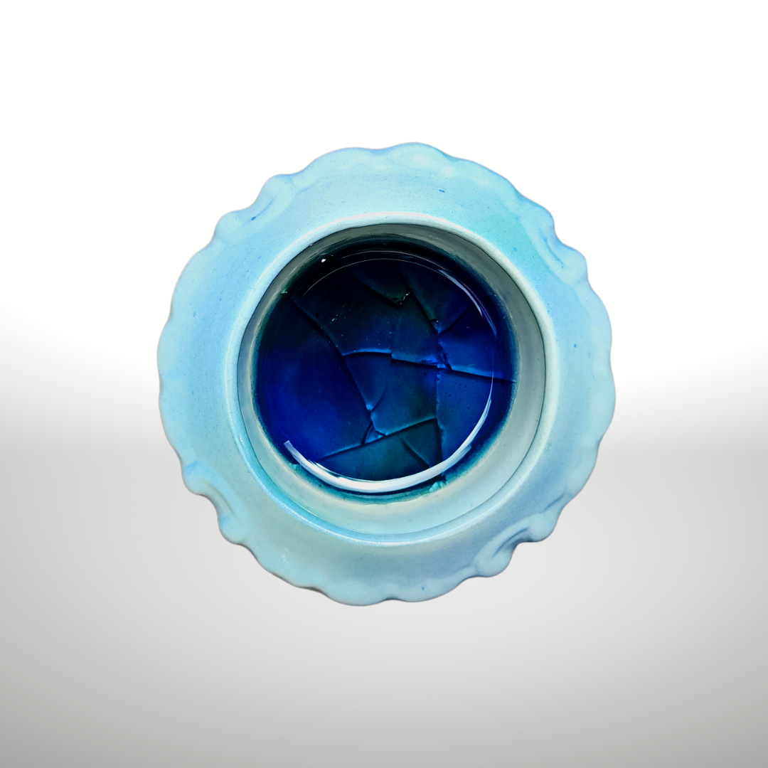 Jellyfish Ceramic Candle Urn