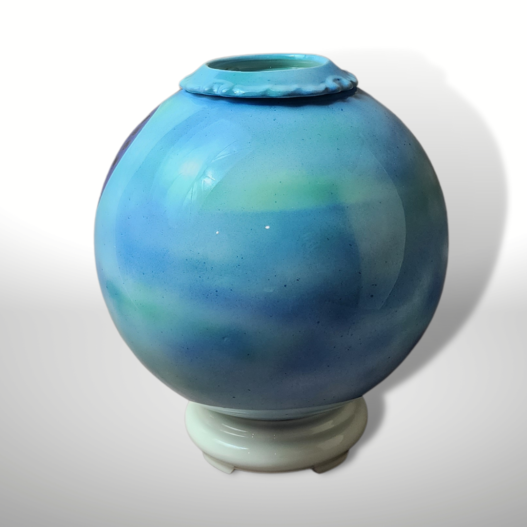 Jellyfish Ceramic Candle Urn