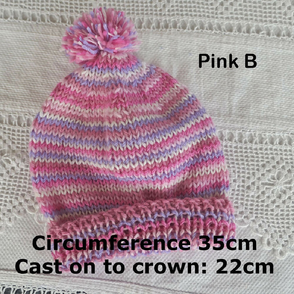 Beanies for babies and toddlers. "Colour Play." Bulk buy option.