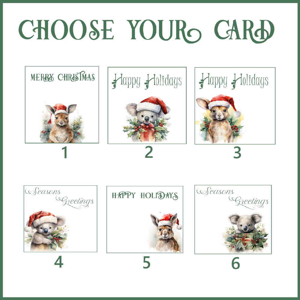 choose your card australian animals madeit