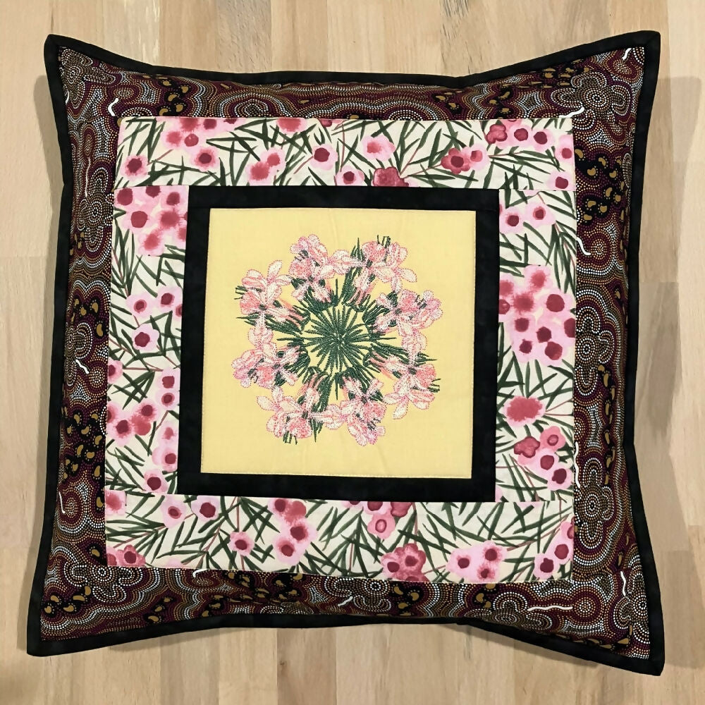 cushion-cover-handmade-Australia-Wreath-flower_1