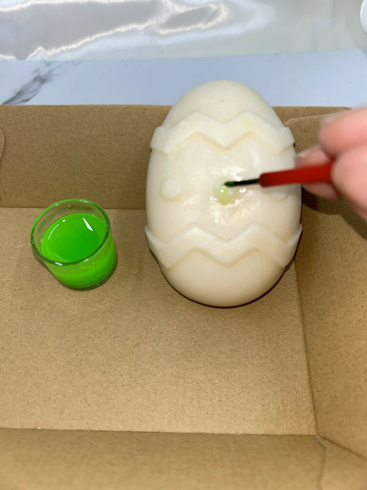 Paint your own Easter soap