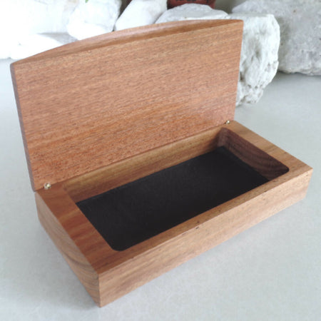 Larger Routed Wooden Box- Australian Timber- Tasmanian Blackwood