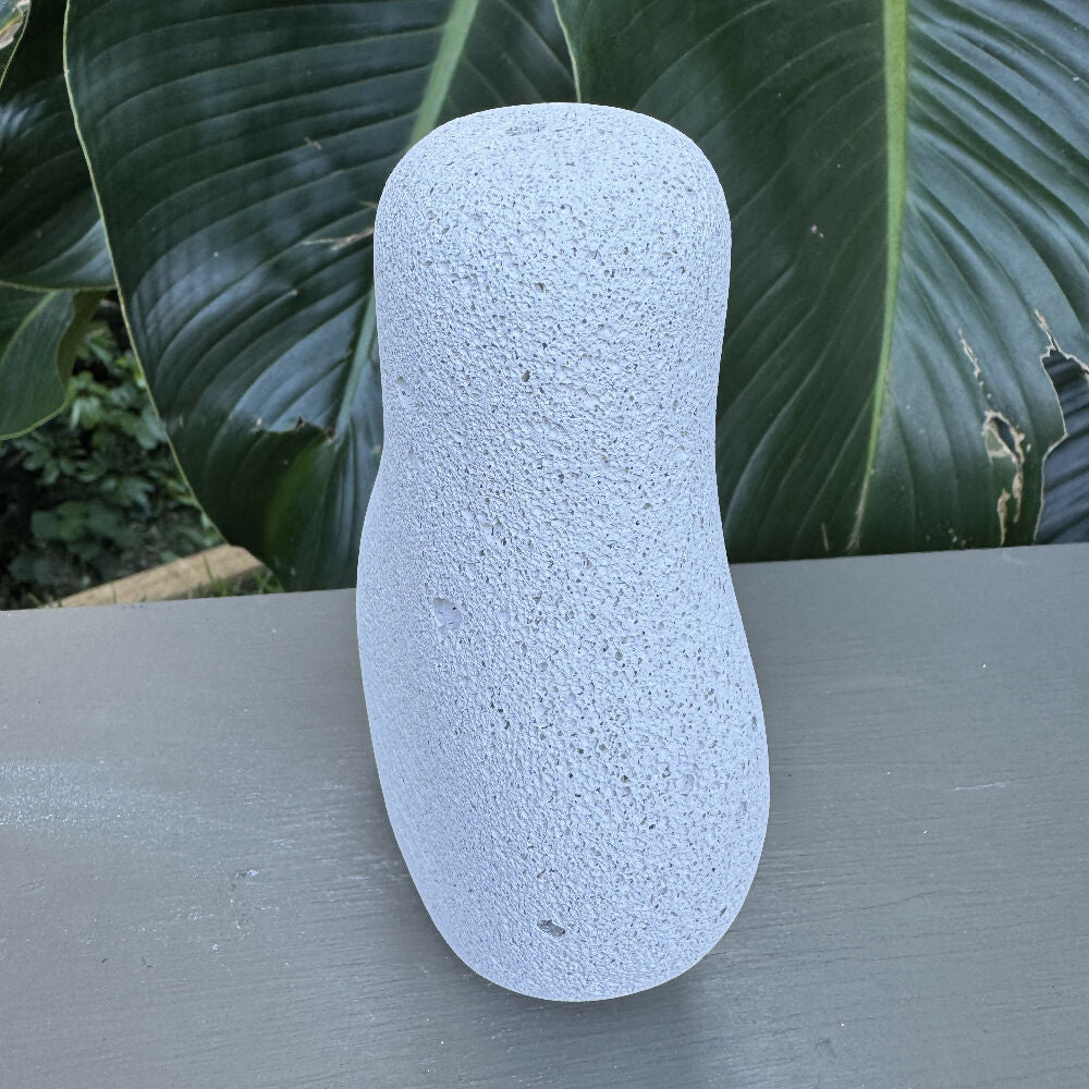 Small hebel incense holder pear shape 2