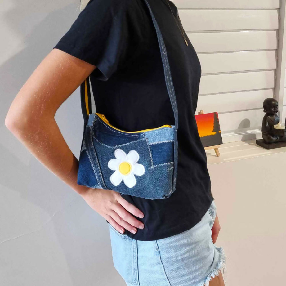 Daisy-denim-bag