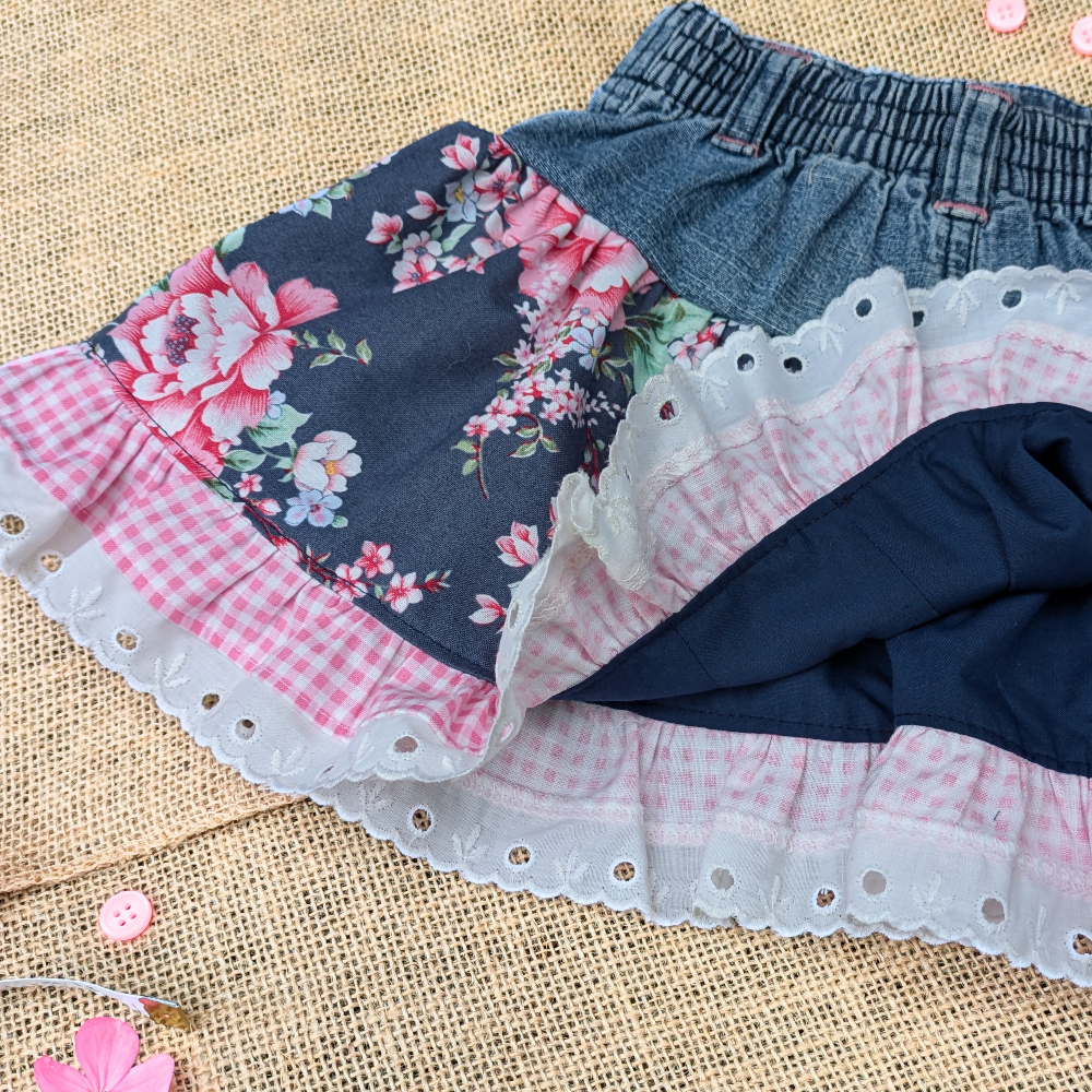 upcycled-denim-skirt-size-2-pink-navy-floral-australian-handmade-sewing-artist-the-denim-patch (6)