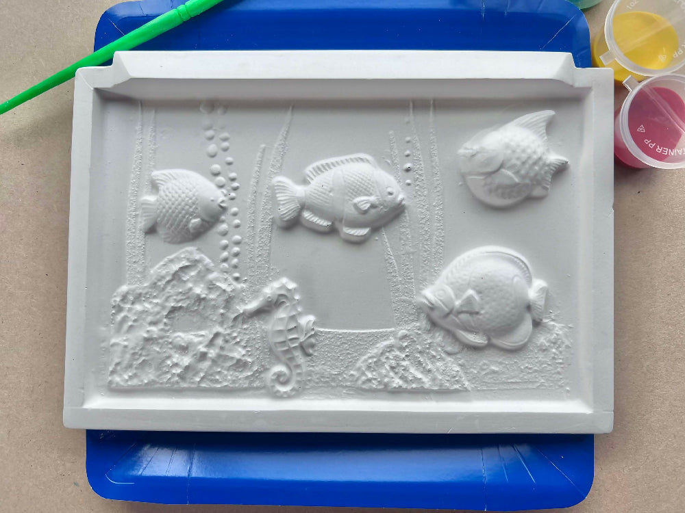 Fish Aquarium Plaster Painting Pack