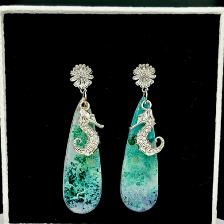 Award-Winning Seahorse Earrings