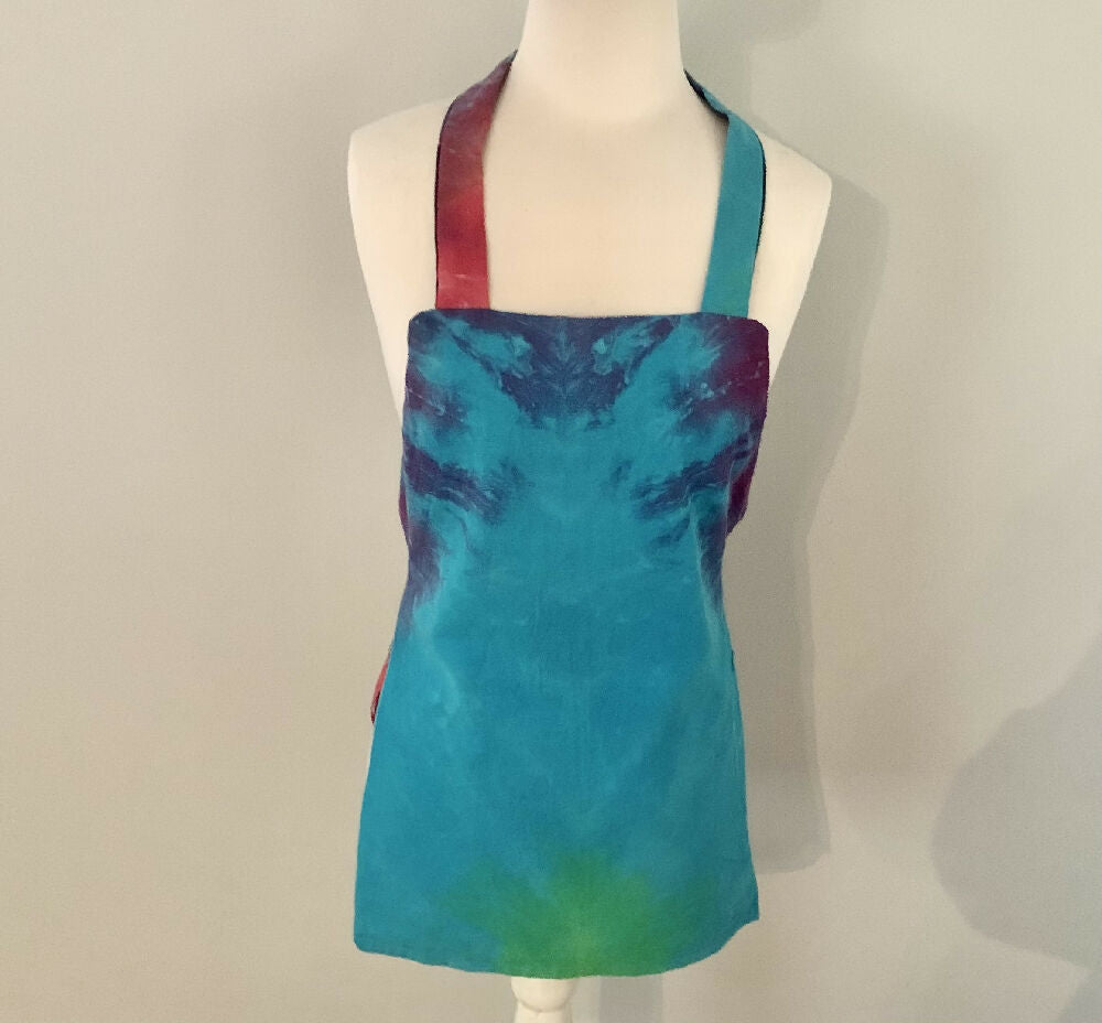Reversible Childs Apron With Chefs Hat