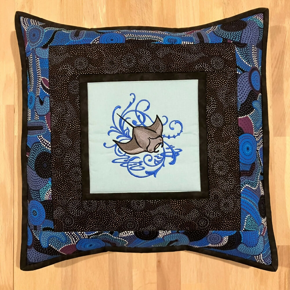 cushion-cover-handmade-australia-manta-ray