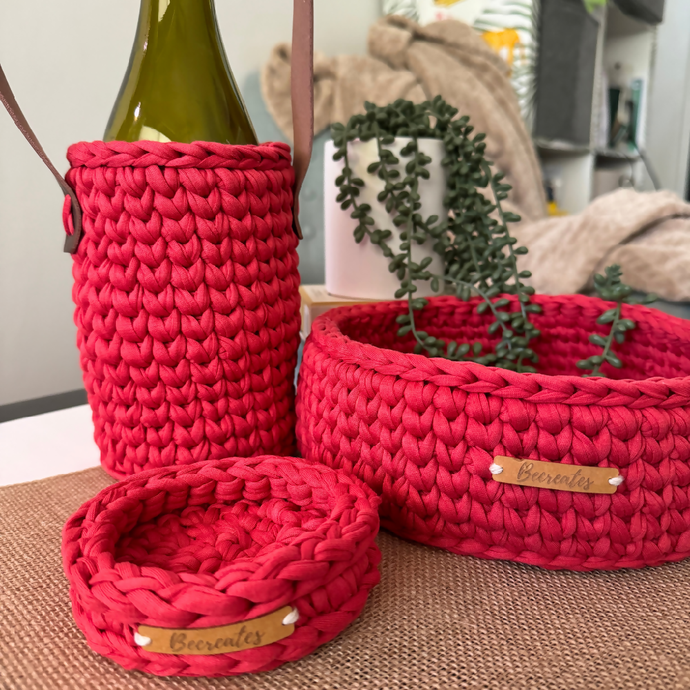 Raspberry-red-handmade-basket-set (9)