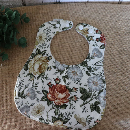 Bib- Vintage Rose