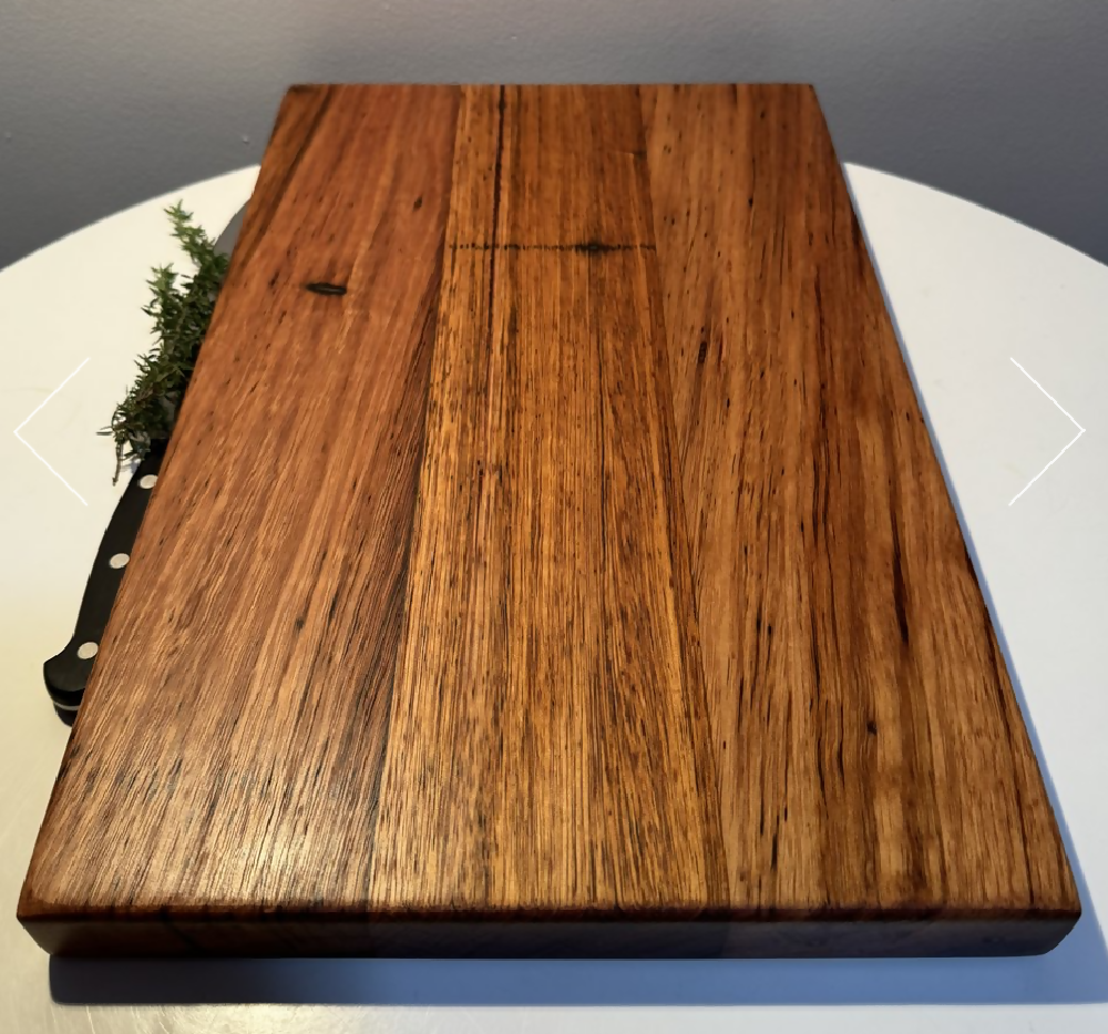 Recycled Hardwood Cutting Board | Wooden Chopping Board