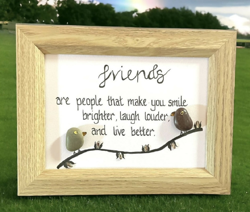 Pebble Picture - Friendship
