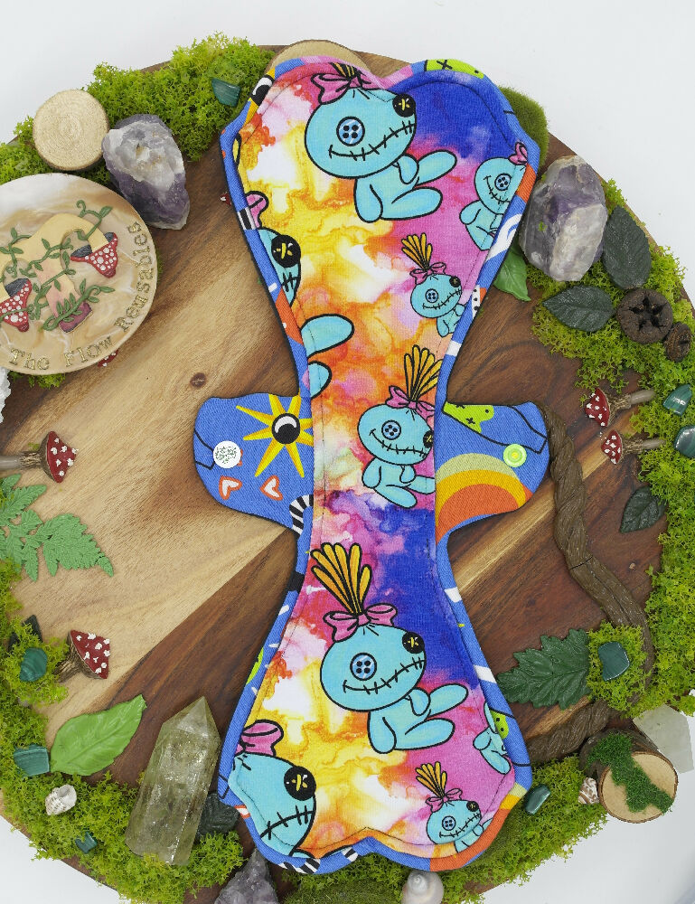 Eco-friendly reusable cloth pad 14" moderate (Lips of an Angel) - Scrump