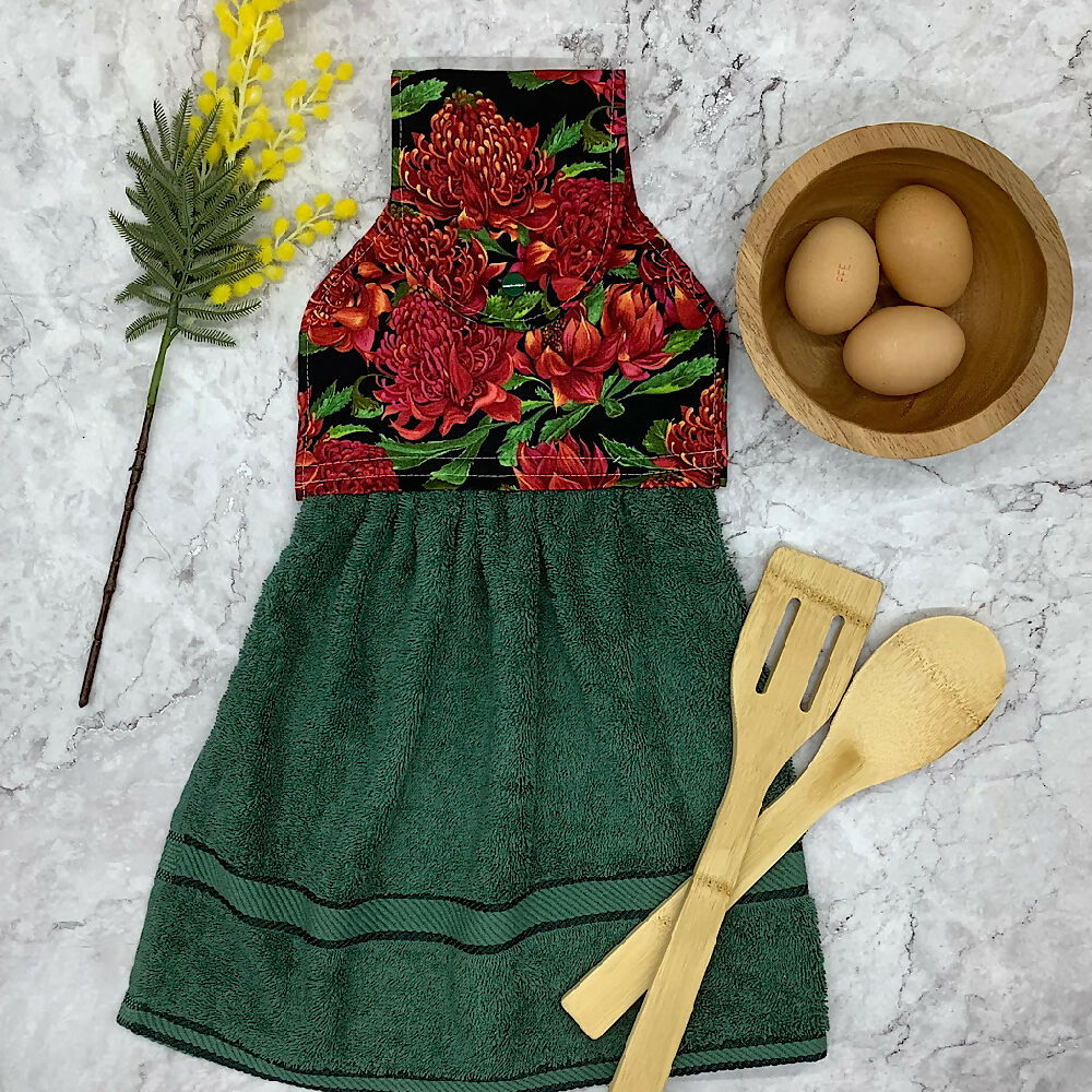 Wildflowers hanging hand towel - 3 Designs