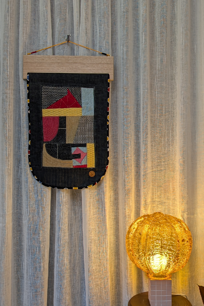 wall hanging lamp scene