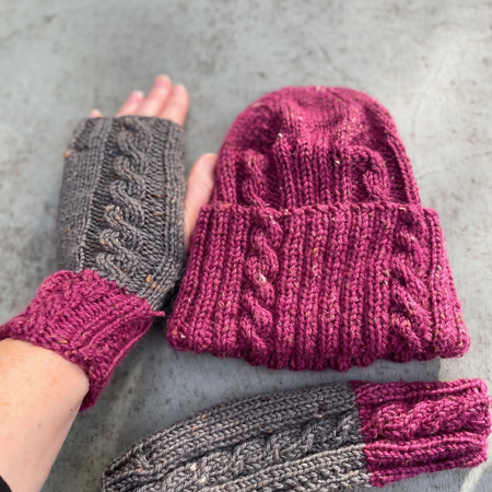 Fisherwoman’s Beanie and Gloves set