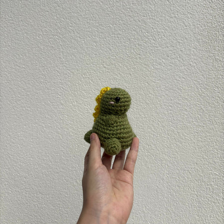 Crochet dinosaur