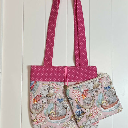 Australian animals handbag and purse