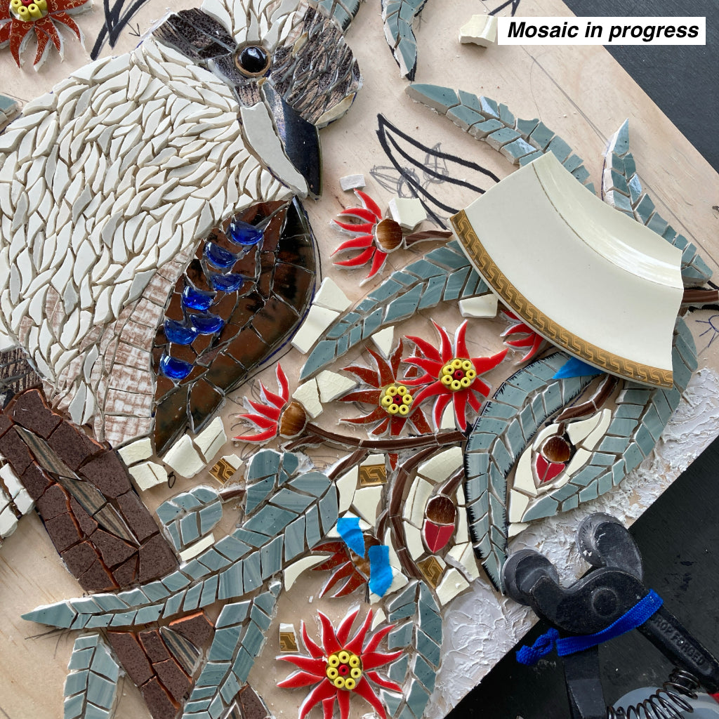 Mosaic Greeting Cards - Set of 5 - Free Shipping