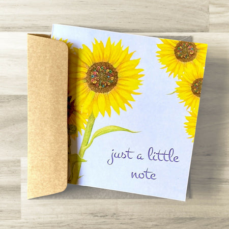 Greeting Card - Sunflowers