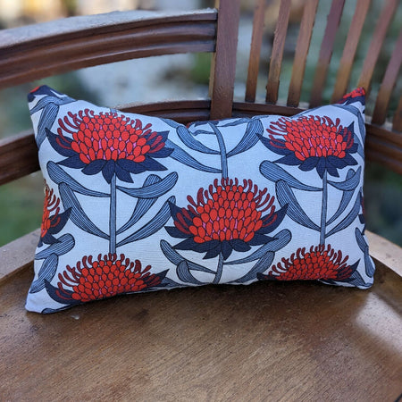 Waratah small cushion