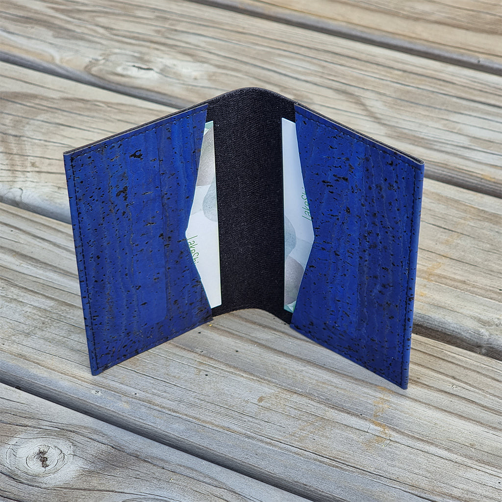 Cork Leather Card Holder