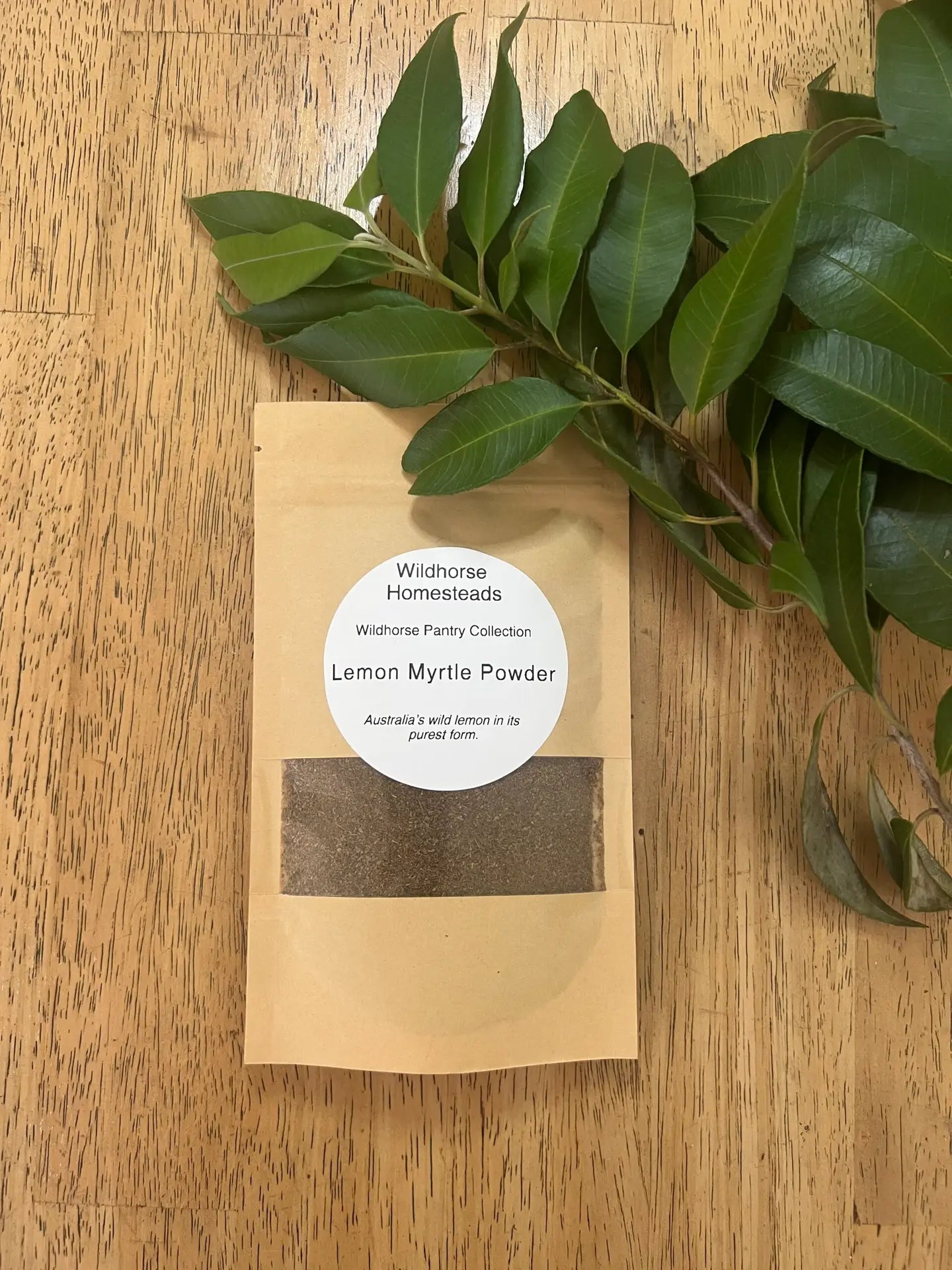 Wildhorse Homestead Lemon Myrtle Powder (40g)