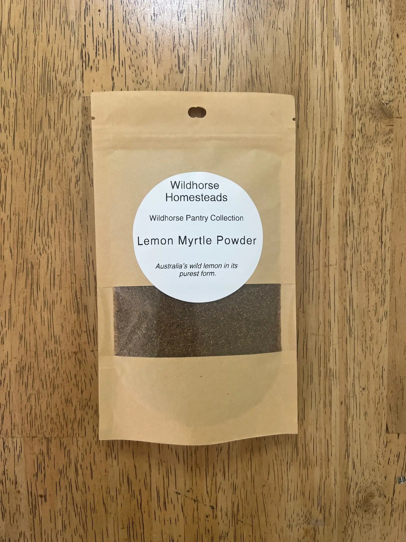 Wildhorse Homestead Lemon Myrtle Powder (40g)
