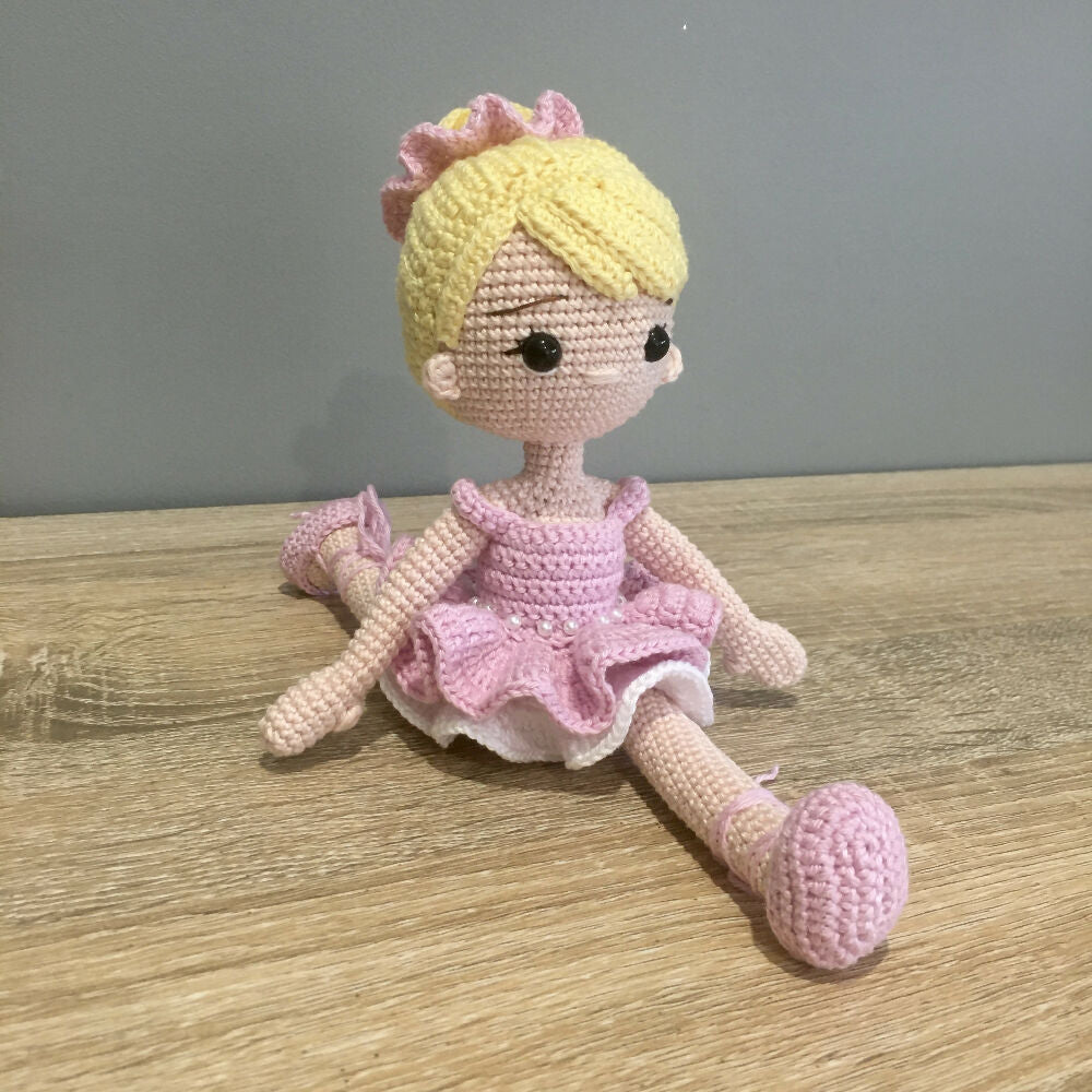 Giselle the Ballerina crochet custom doll