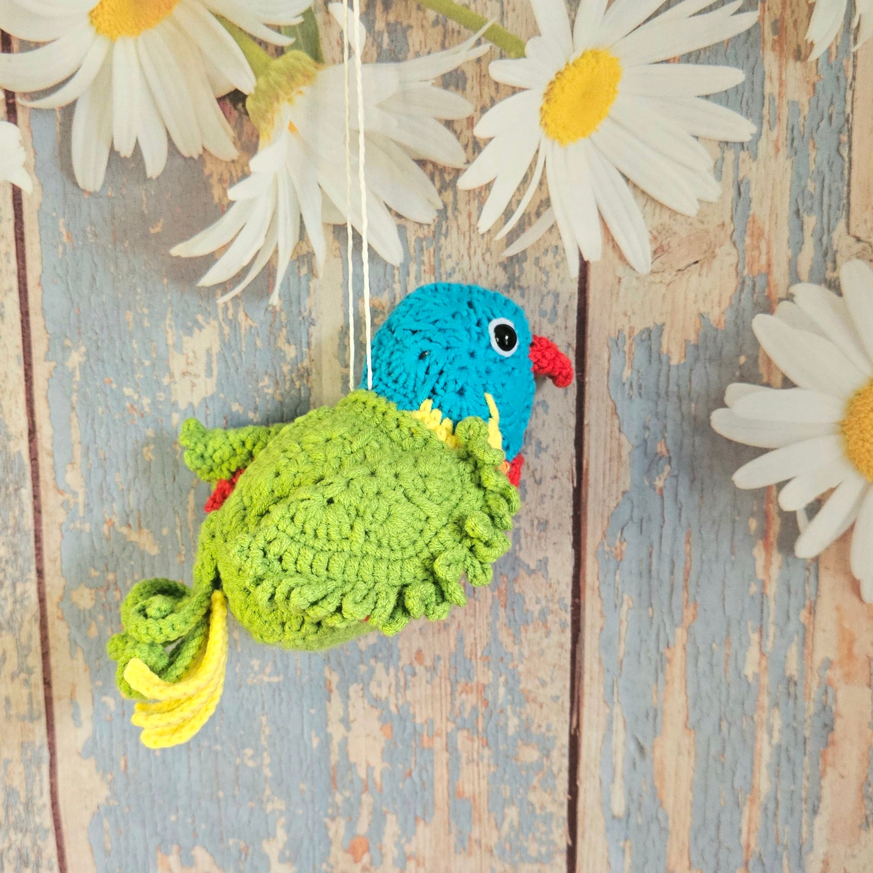 Crocheted Bird - Lorikeet