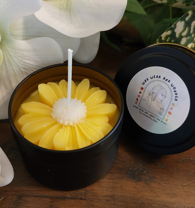 Scented Soy Candles - Daisy Glow Collection