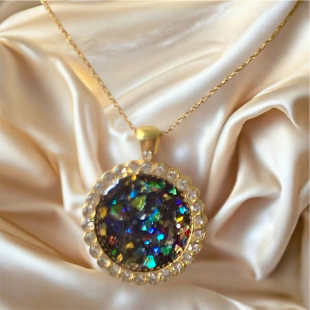 Galaxy Round Pendant