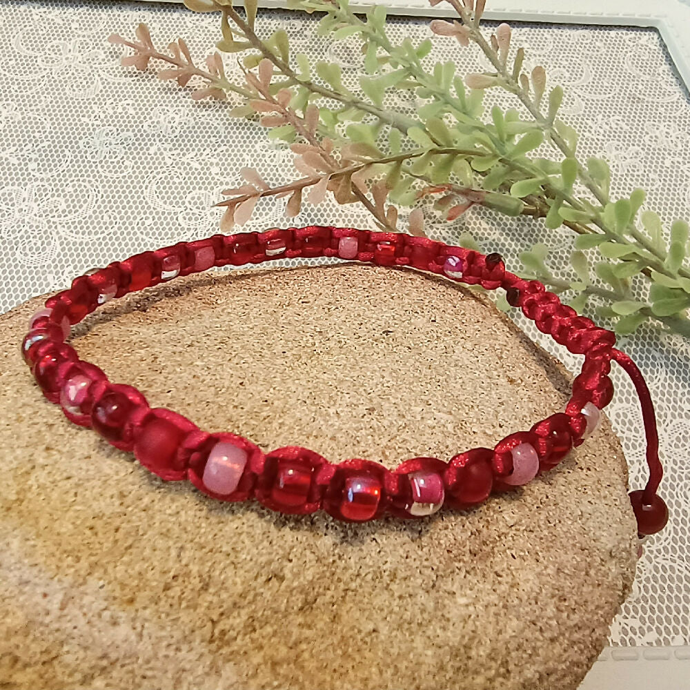 Assorted Stacking Macrame Seed Bead Bangles/Bracelets