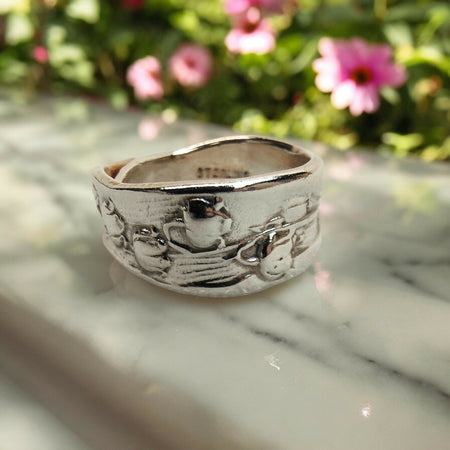 Lily of the Valley Spoon Ring