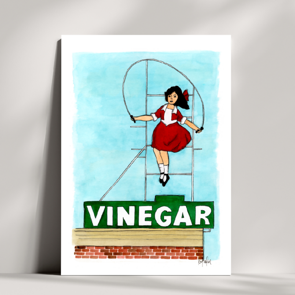 art print - the melbourne series - skipping girl