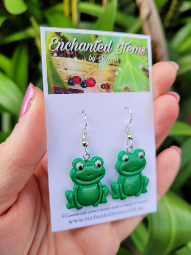 Froggy earrings