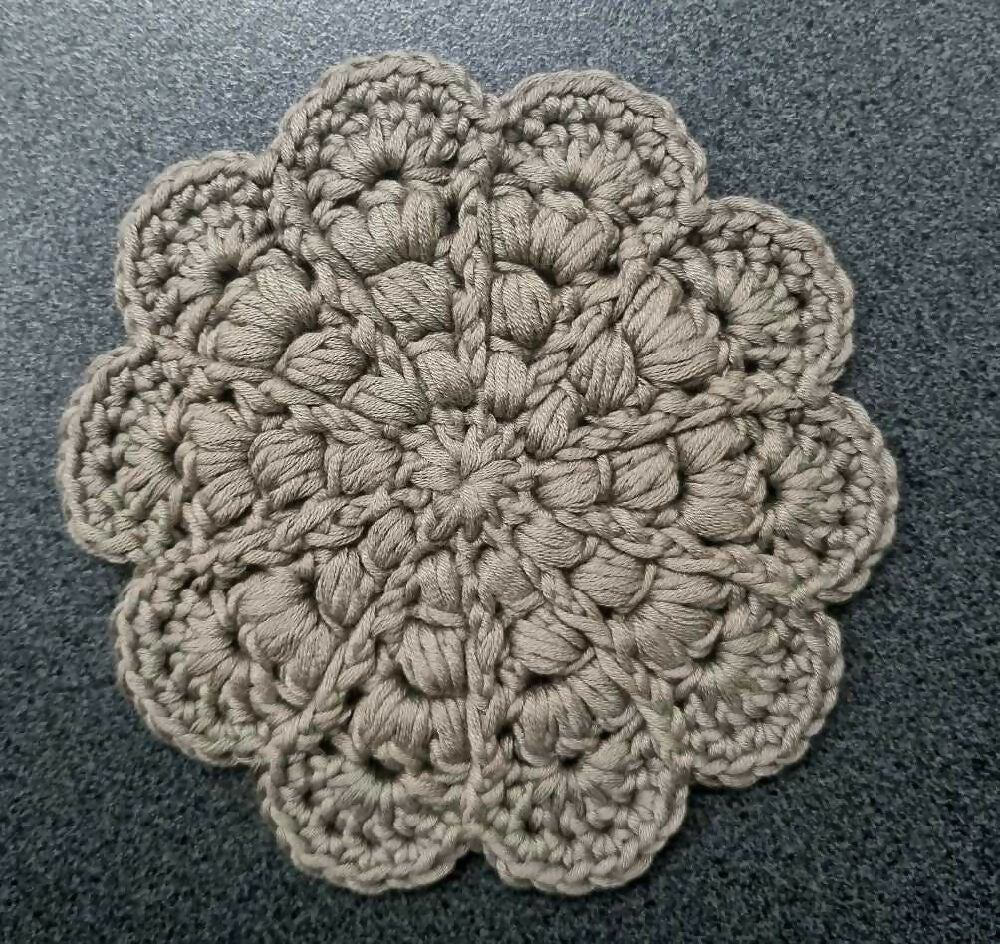Boho Crochet Coasters | Various colours