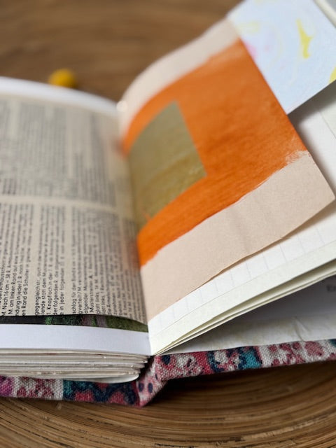 Art Journal - 80+eclectic papers - handbound