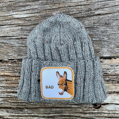 HATITUDE Bad Ass Fisherman’s Beanie with Donkey Patch