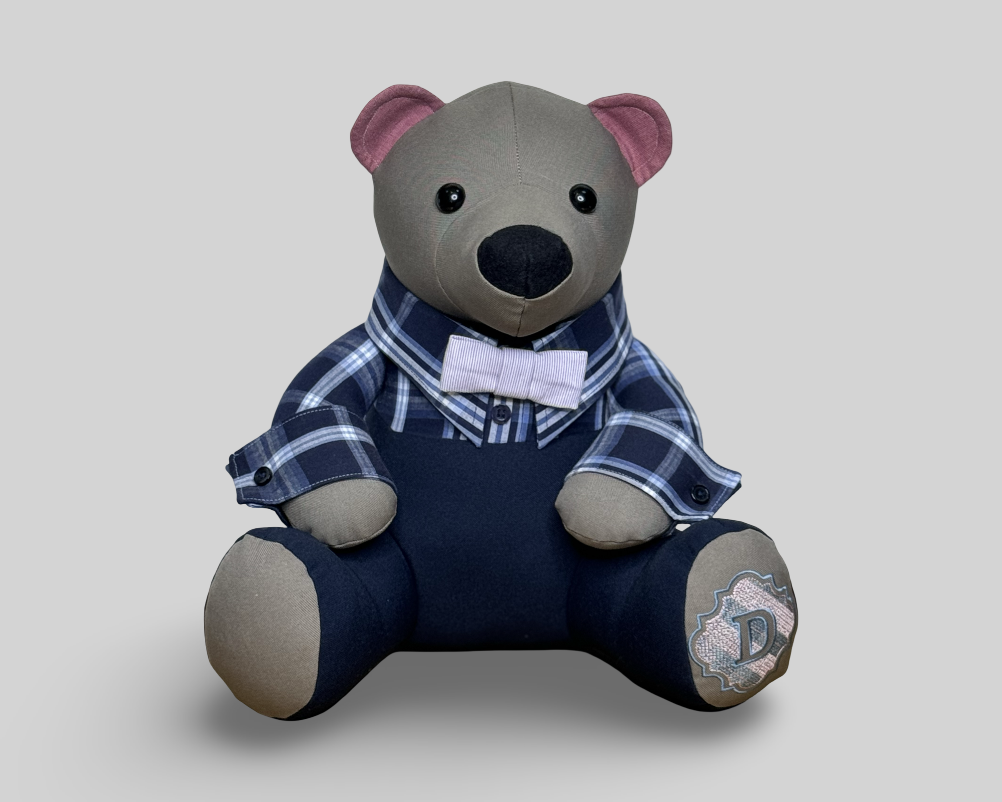 Custom Memory Bear –  Keepsake Teddy from Clothing – Personalised Handmade