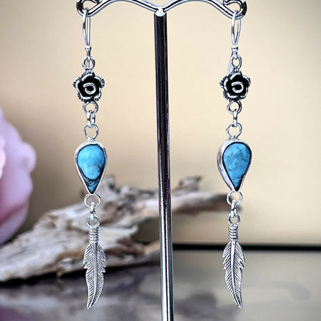 Kingman Turquoise Earrings