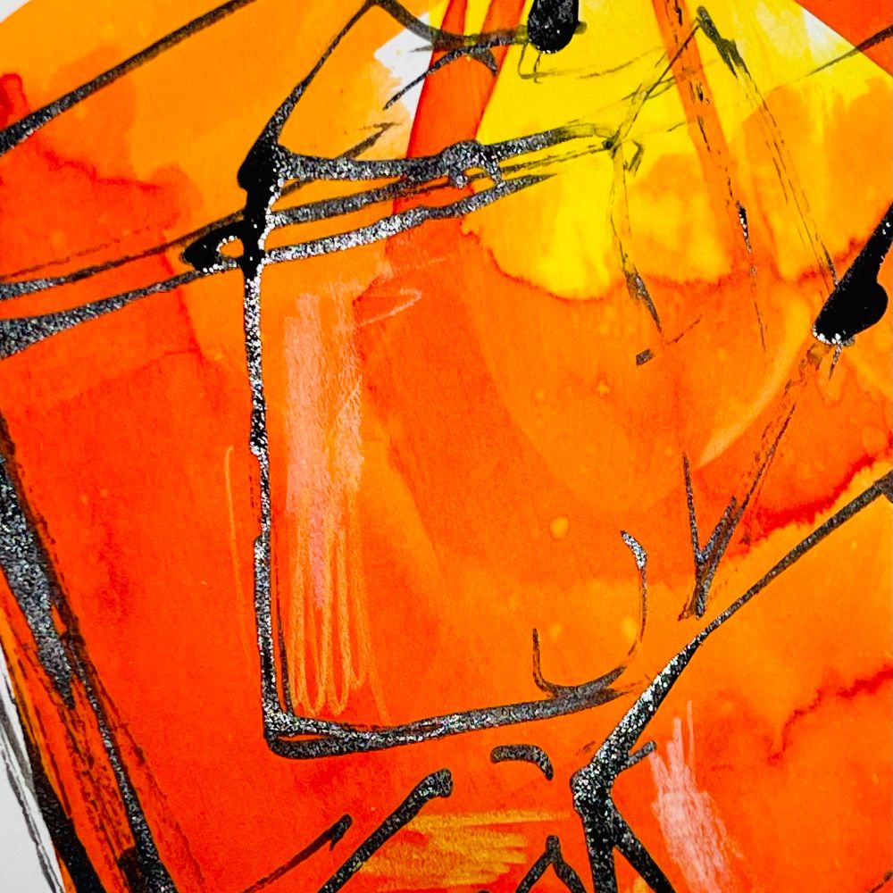 "Mini Negroni #5" | Original Art | A4