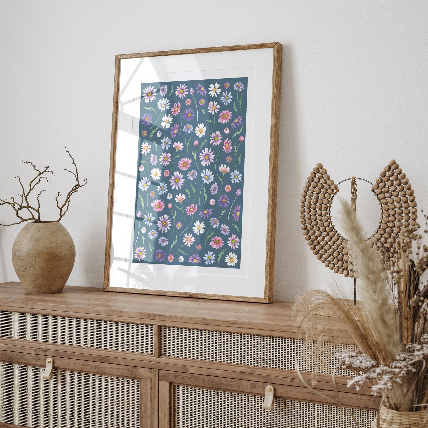 Australian Daisy Art Print