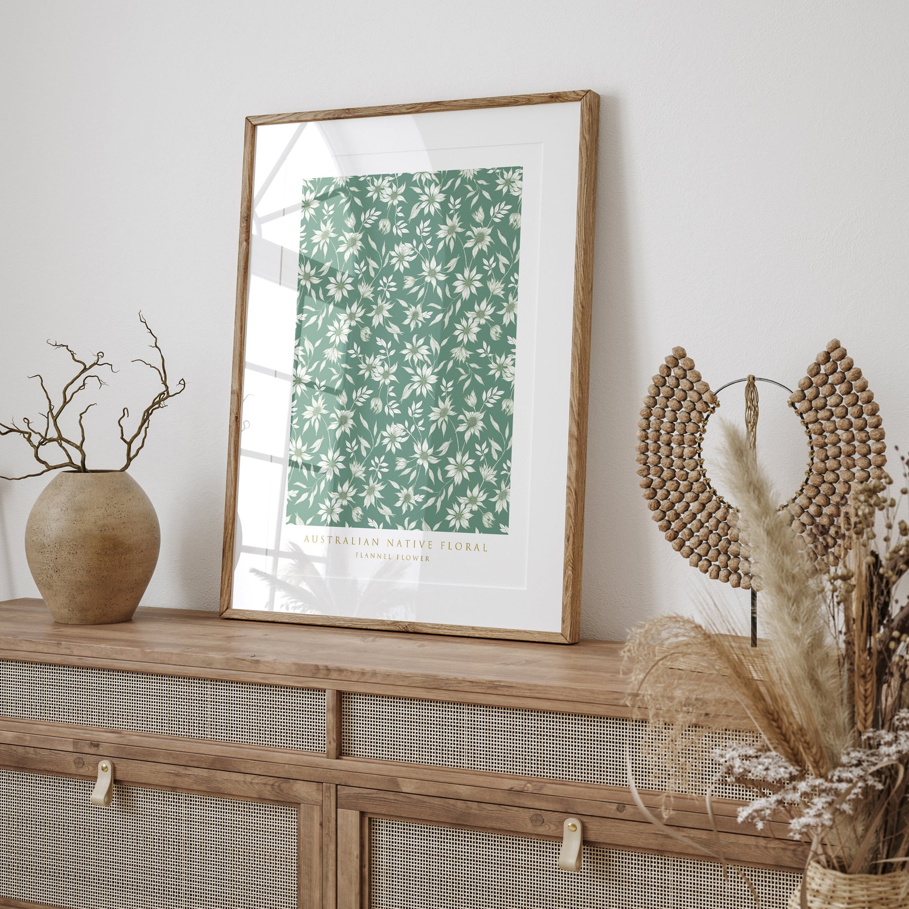 Flannel Flower Art Print